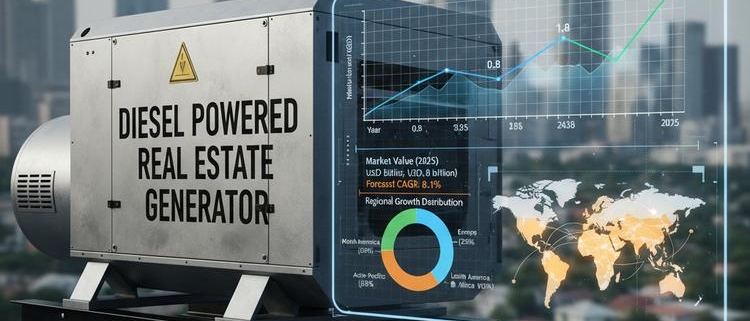 Diesel Powered Real Estate Generator